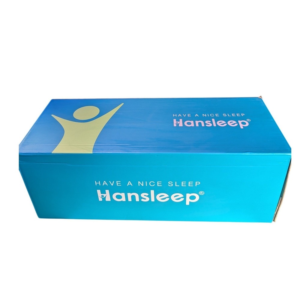 Hansleep Wearable Blanket Hoodie Long Grey Oversized Plush Fleece Sweatshirt NEW